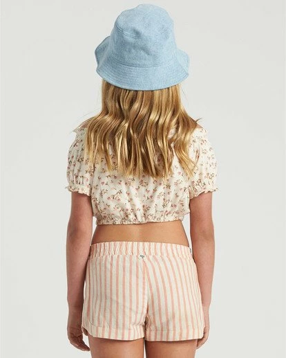 BILLABONG Girls' Sweet Song Top WHITECAP 2 BILLABONG Girls' Sweet Song Top WHITECAP - Image 2