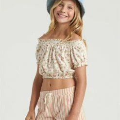 BILLABONG Girls' Sweet Song Top WHITECAP 5 BILLABONG Girls' Sweet Song Top WHITECAP -girls Sales Store g9023bsw billabongw wcp frt2
