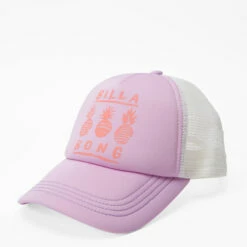 BILLABONG Girls' Ohana Trucker Hat LIT UP LILAC -girls Sales Store gahwqboh billabongp lul frt1