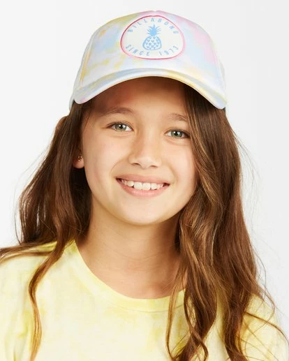 BILLABONG Girls' Shenanigans Trucker Hat PINK LADY 2 BILLABONG Girls' Shenanigans Trucker Hat PINK LADY - Image 2