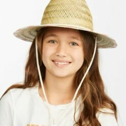 BILLABONG Girls' Beach Dayz Lifeguard Hat CLEAR SKY