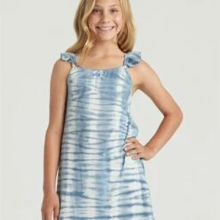 BILLABONG Girls' Surf Tides Dress SURF BLUE