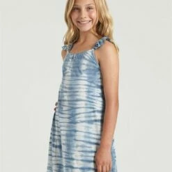 BILLABONG Girls' Surf Tides Dress SURF BLUE -girls Sales Store gd423bsu billabongw srf frt2